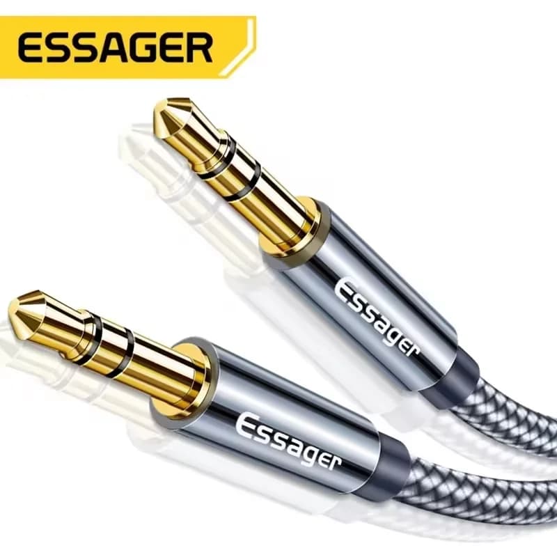 3.5mm vīriešu-vīriešu stereo AUX audio kabelis