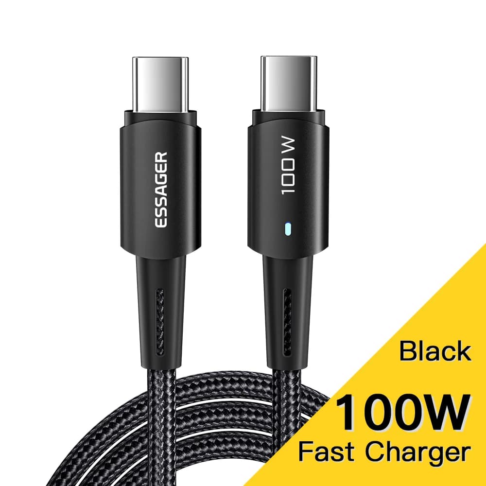 240W USB-C datu kabelis ar ātru uzlādi, 6A